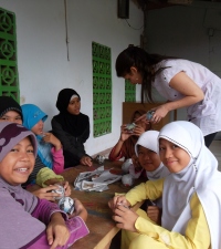Volunteers in Indonesia